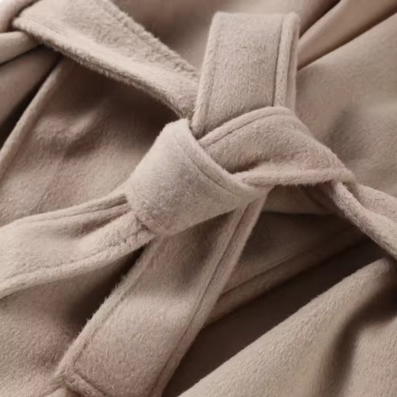 The Vienna Plush-Cuff Coat