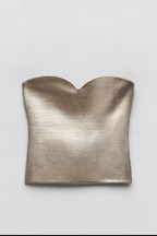 Gilded Goddess Gold Top