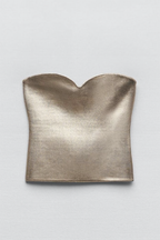 Gilded Goddess Gold Top