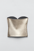 Gilded Goddess Gold Top