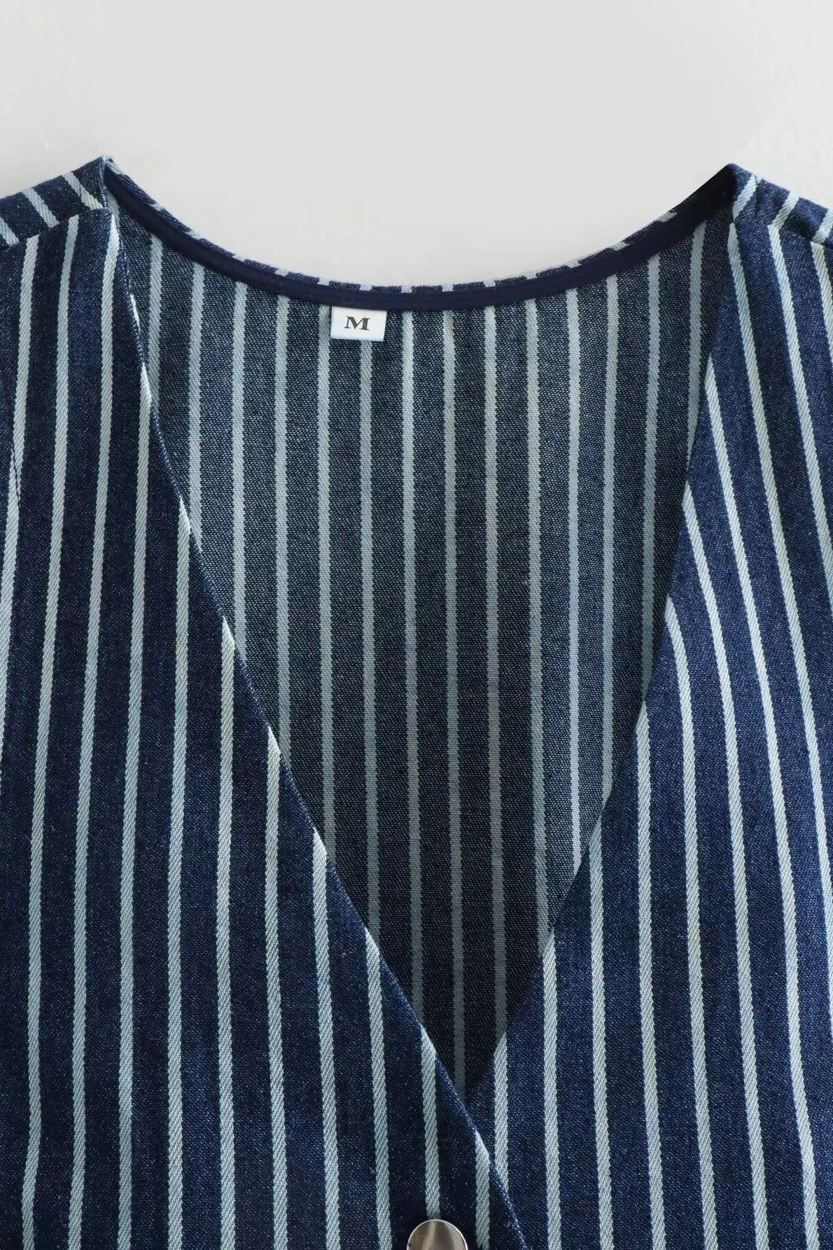 Striped Waist Coat Top
