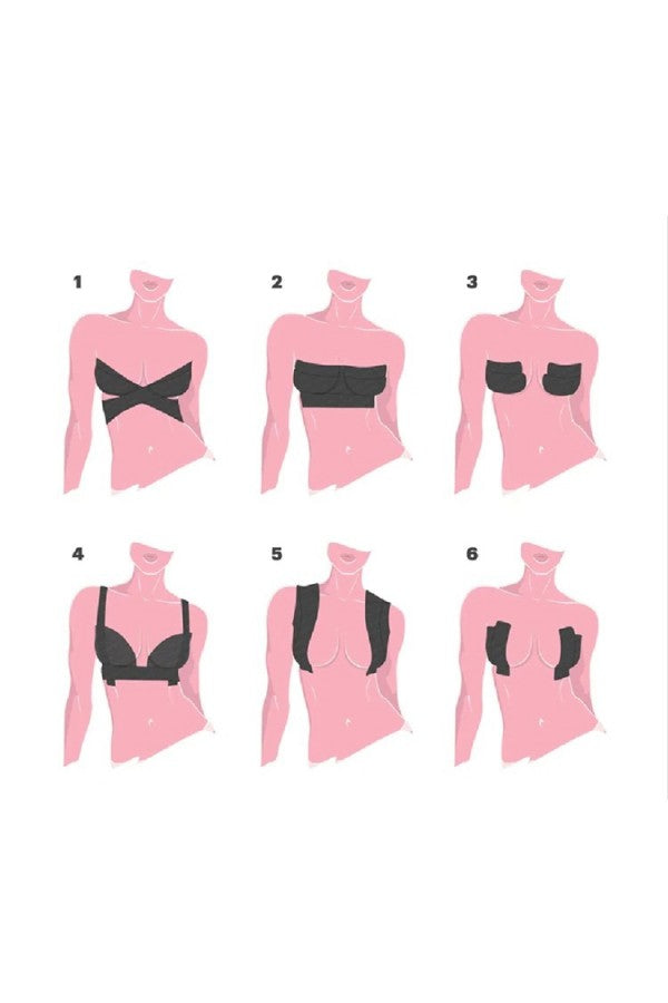Boob Tape & Nipple Covers Set
