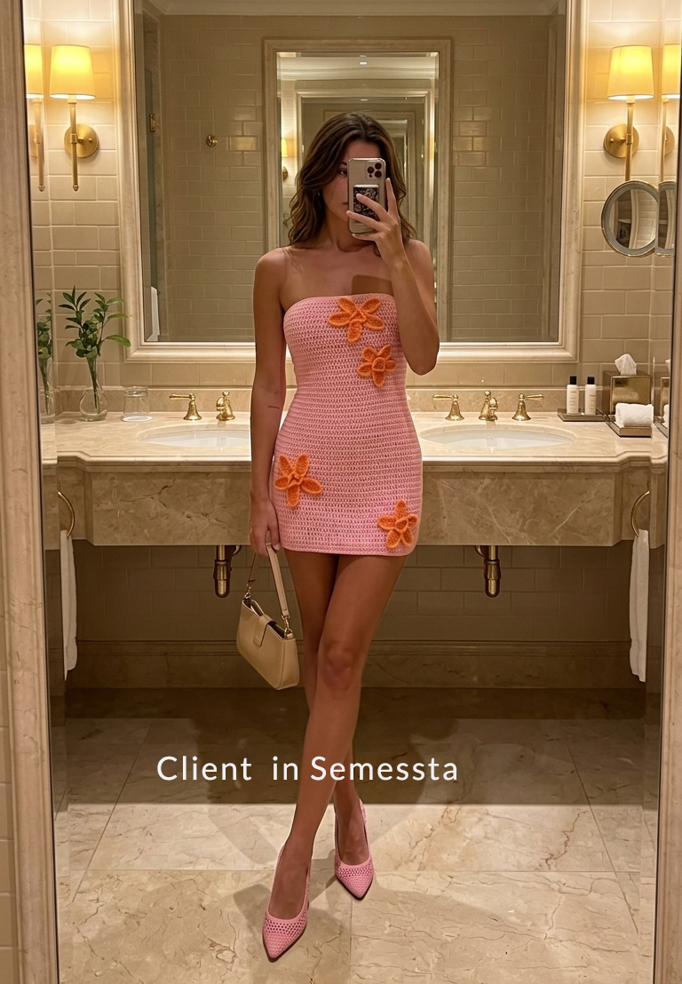 Rosé All Day Dress