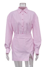 Chill Girl Striped Co-ords