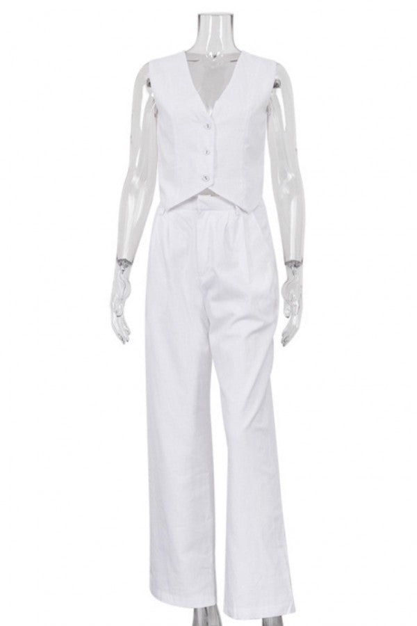 Girl Boss Linen Co-ords Beige