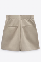 Girl Boss Short Linen Co-ords