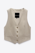 Girl Boss Short Linen Co-ords
