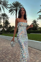 Silver Cocktail Dress