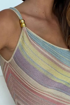 Aurora Wave Mini Dress