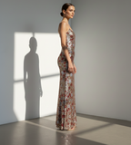 Celeste Floral Sequin Dress