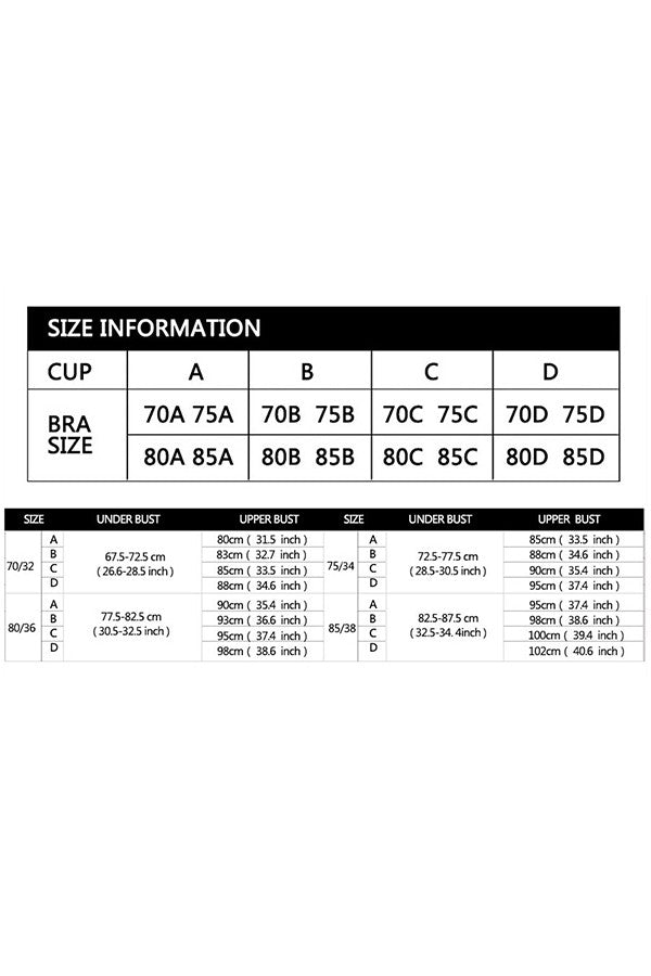 Invisible Push Up Bras - Set of 2