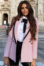 Pink Tweed Blazer