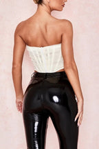 Temptation White Bustier