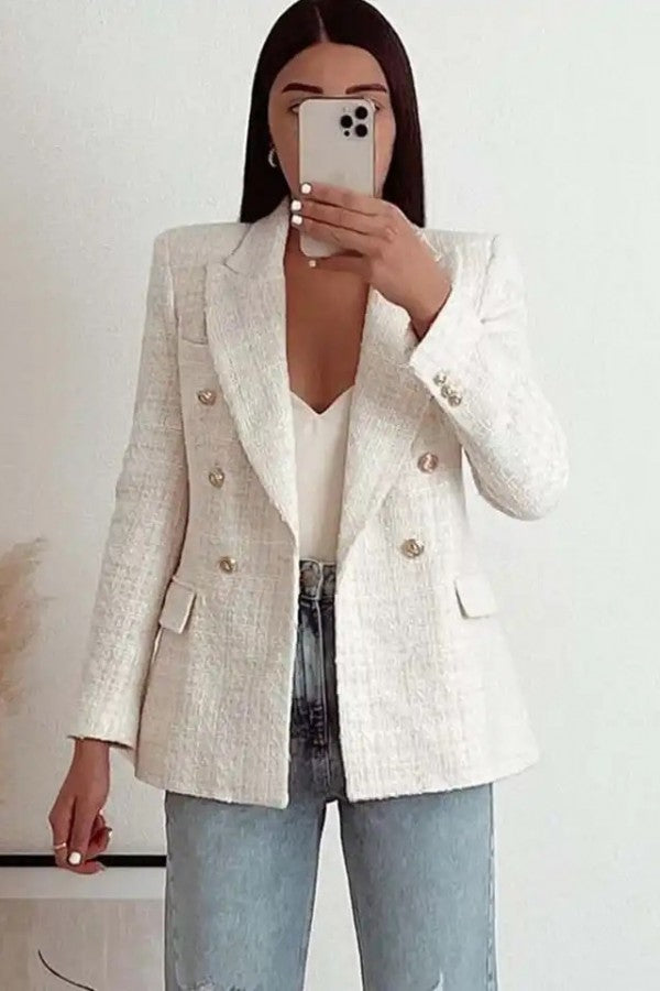 Midnight Icon Tweed Blazer