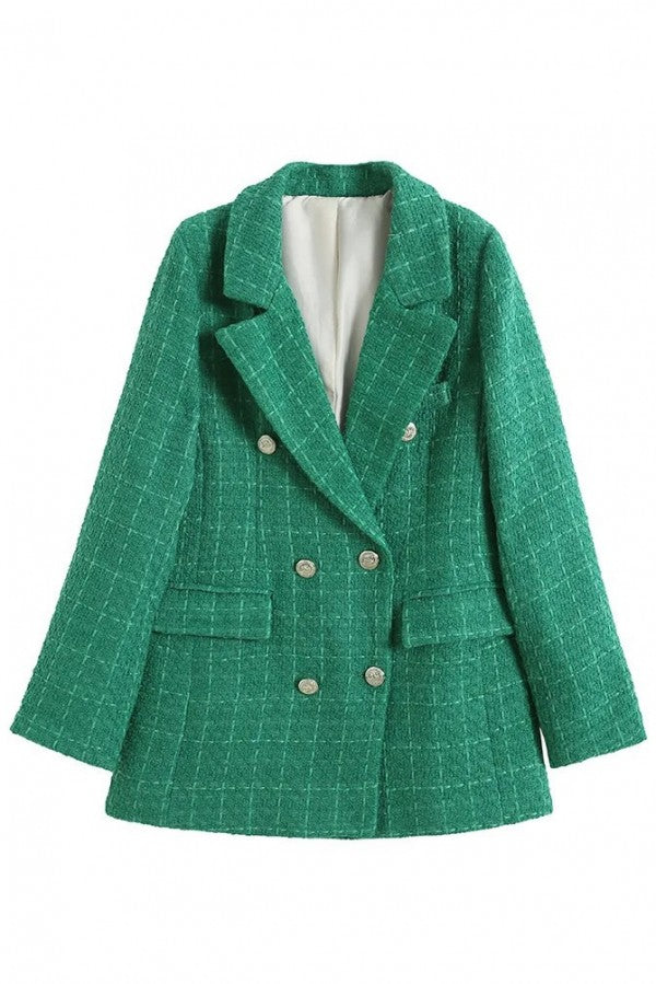 Midnight Icon Tweed Blazer
