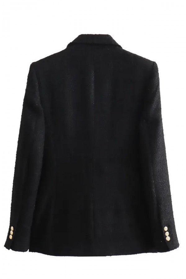 Midnight Icon Tweed Blazer