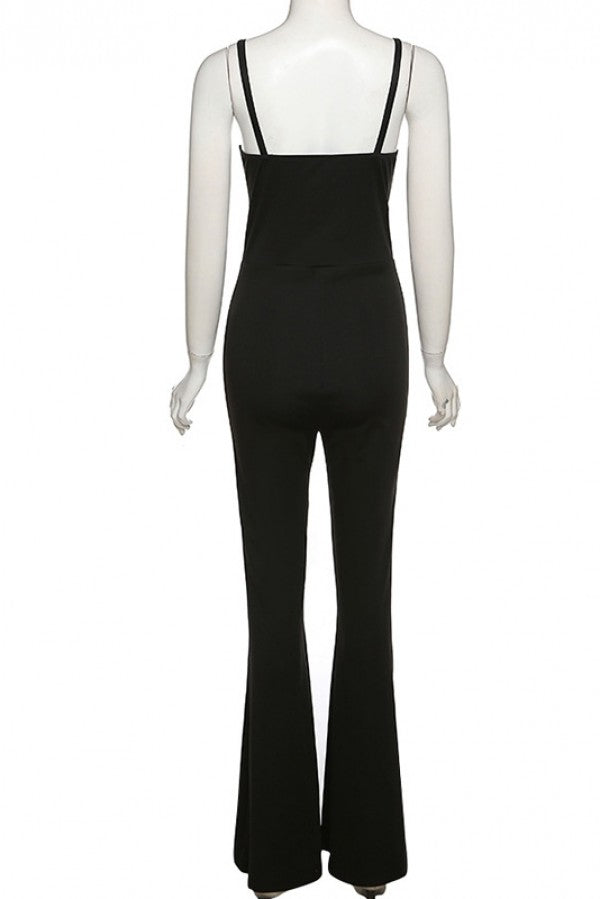 Luxe Girl Rhinestone Jumpsuit