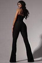 Luxe Girl Rhinestone Jumpsuit
