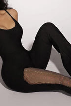 Luxe Girl Rhinestone Jumpsuit