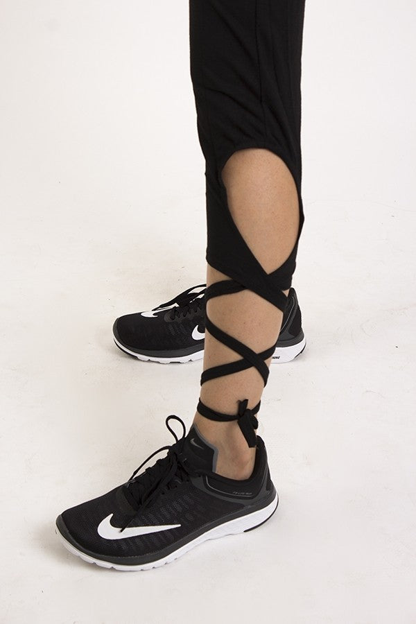 Yoga Lace Up Leggings