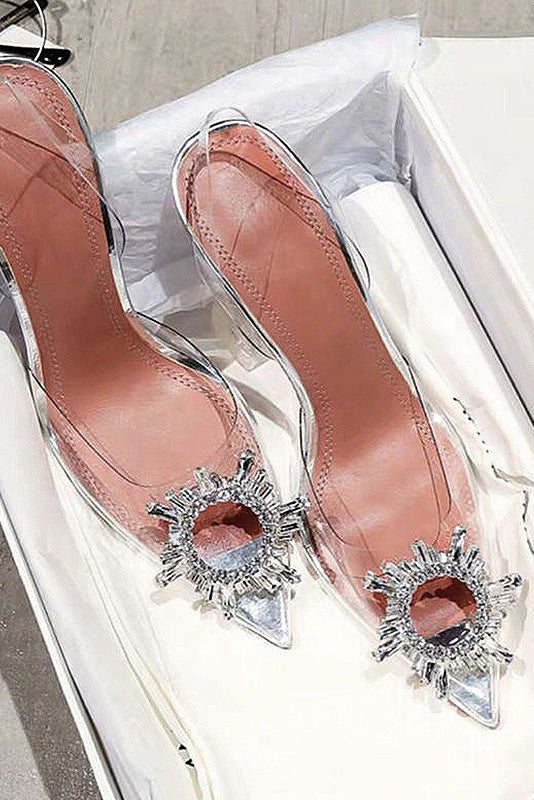 Crystal Clear Sass Heels