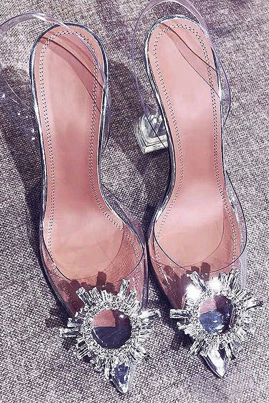 Crystal Clear Sass Heels