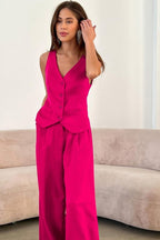 Girl Boss Waist Coat Set
