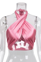 Bonita Pink Satin Co-ords