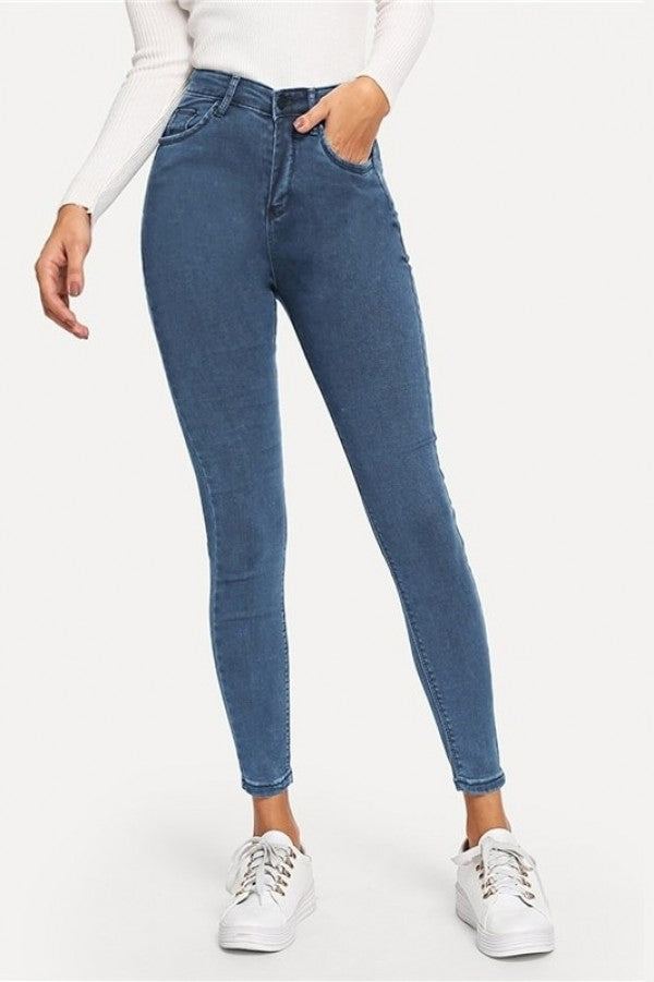 High Waist Skinny Jeans