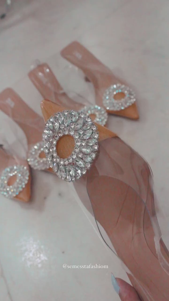 Drip in Diamonds Heels