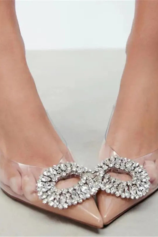 Drip in Diamonds Heels