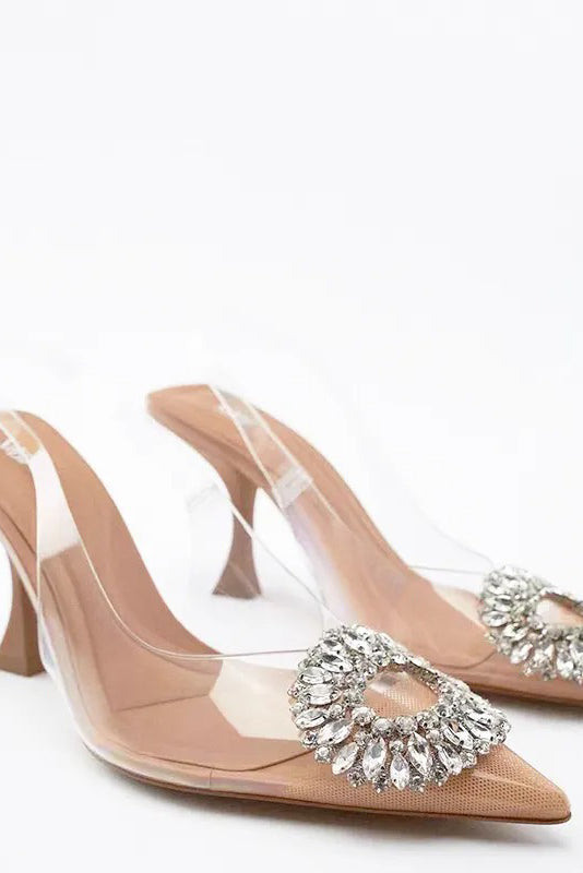 Drip in Diamonds Heels