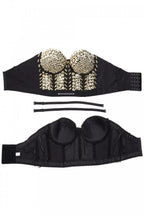 Alexandra Gold Rivet Bustier