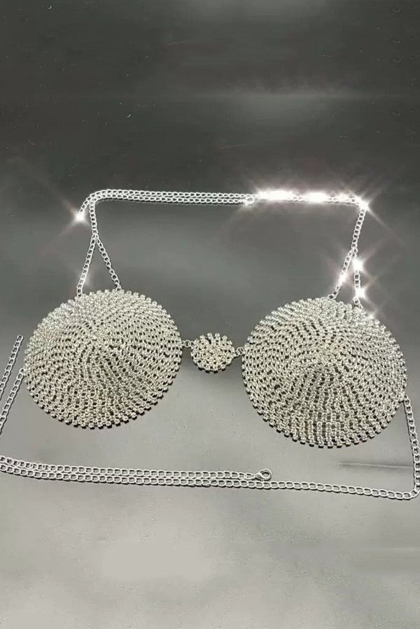 Luxe Girls Rhinestone Bra