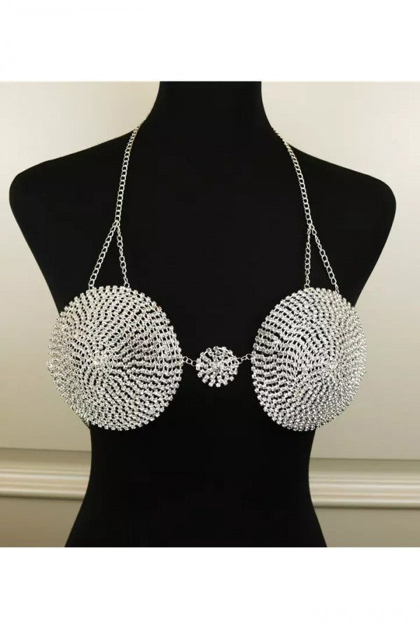 Luxe Girls Rhinestone Bra