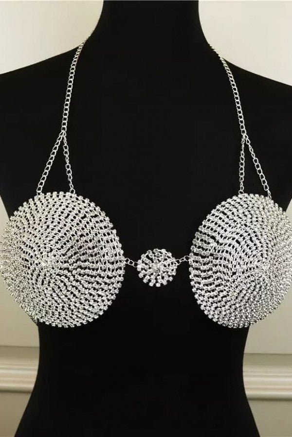 Luxe Girls Rhinestone Bra