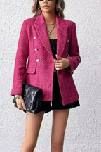 Pretty in Power Tweed Blazer