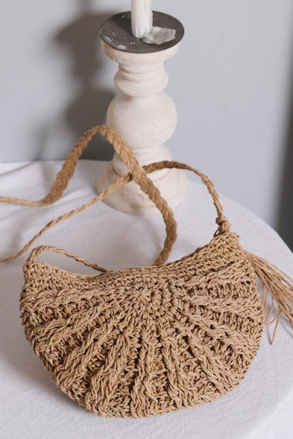 Hand Woven Bohemian Beach Bag