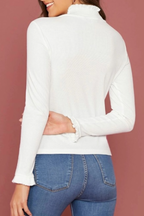 Evelyn Frill Pullover