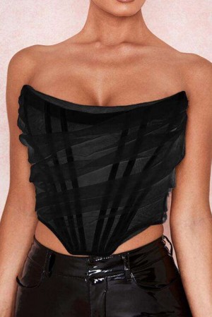 Temptation Noir Bustier 