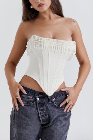 Ivory Icon Pearl Corset