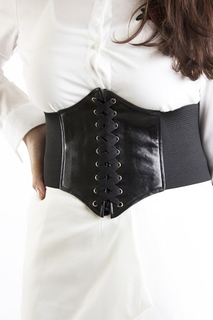 Leather Corset Belt