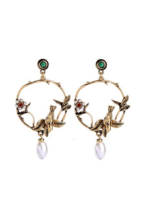 Oiseau Vintage Earrings