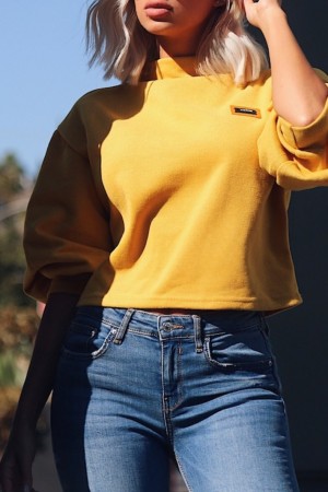 Estelle Yellow Pullover