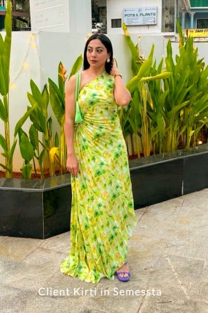 Limoncello Pleated Summer Dress