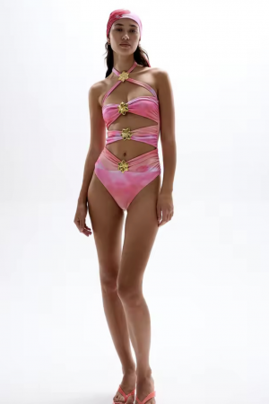 Starlit Bloom Monokini Set