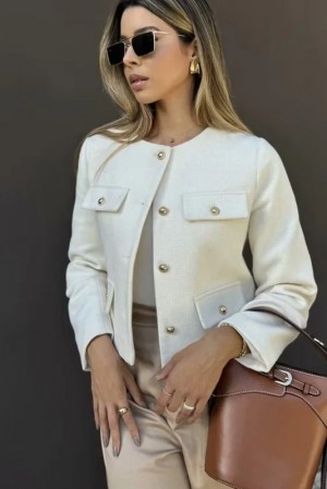 Ivory Icon Jacket