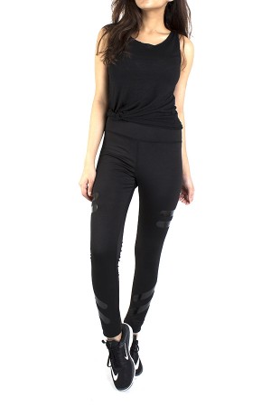 Noir High Waist Leggings