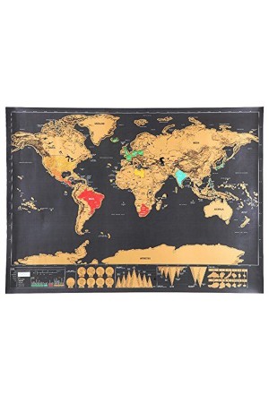 Scratch Off World Map