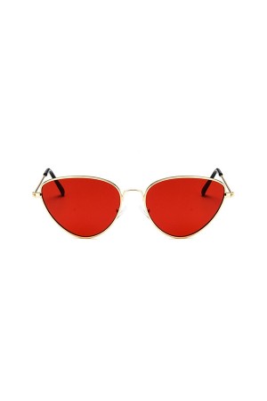 Cateye Red Tinted Sunglasses